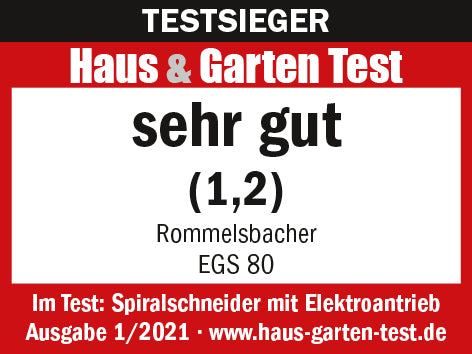 Elektrischer Spiralschneider GNUDEL Rommelsbacher