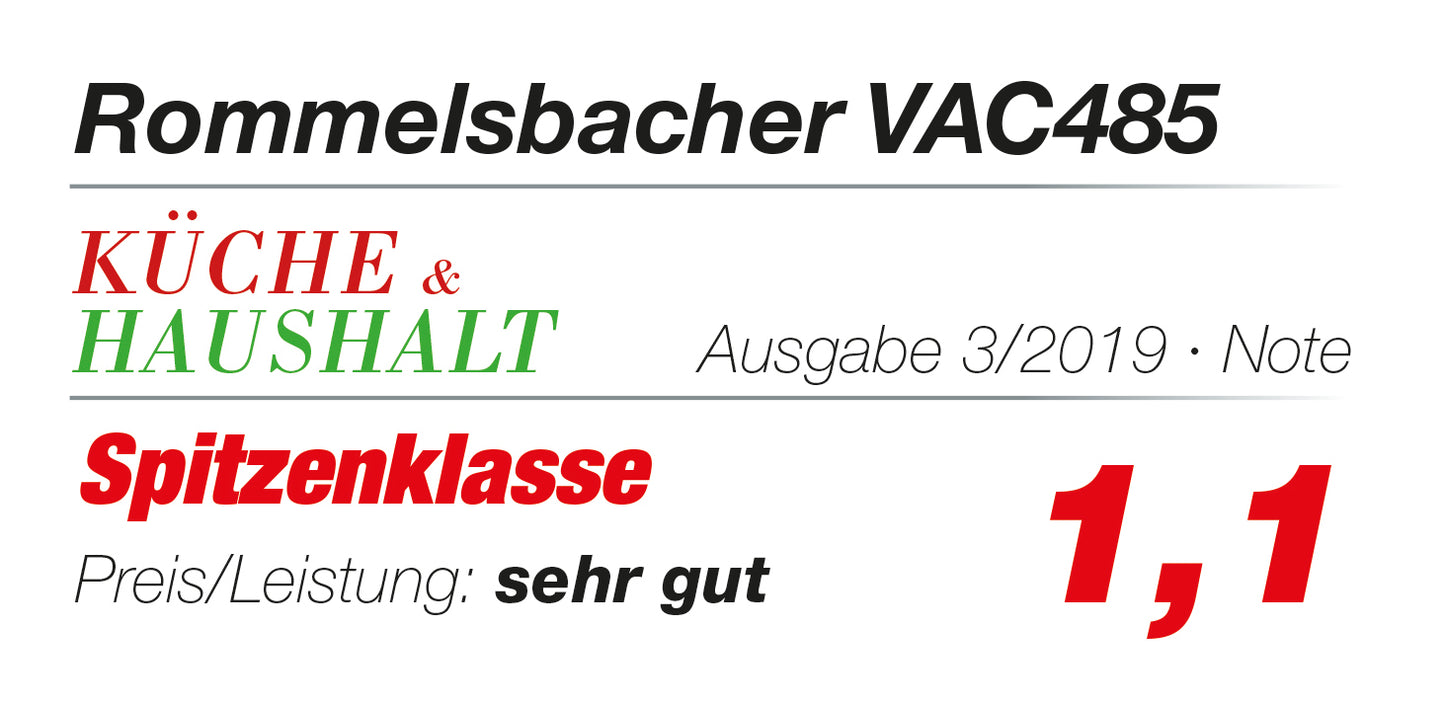 Vakuumierer VAC 485 Rommelsbacher