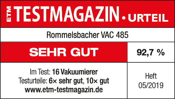 Vakuumierer VAC 485 Rommelsbacher